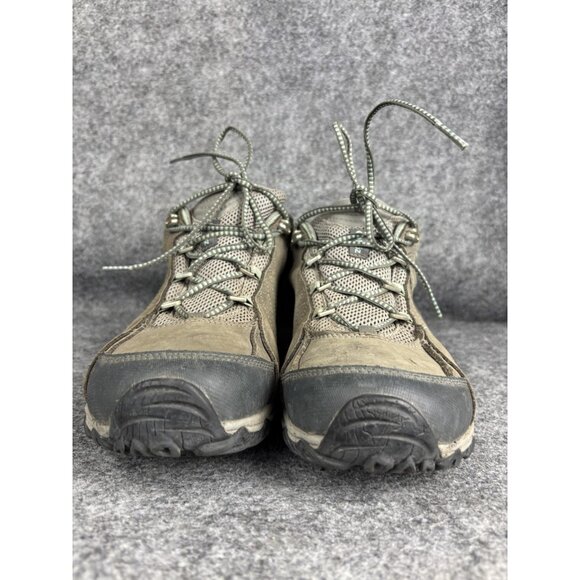 Oboz Trail Hiking Shoes Womens Size 9.5 Brown Green BDry Waterproof Outdoor - Picture 2 of 8